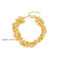 Persephone Bracelet statement,  24K Gold vermeil on sterling silver  