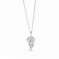 Memories Jasmine Pendant mini layer, with detachable motif, Sterling silver  