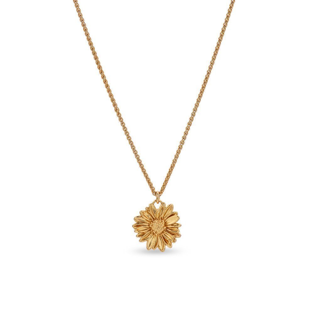 Daisy Field Daisy Pendant   24K Gold vermeil on sterling silver  