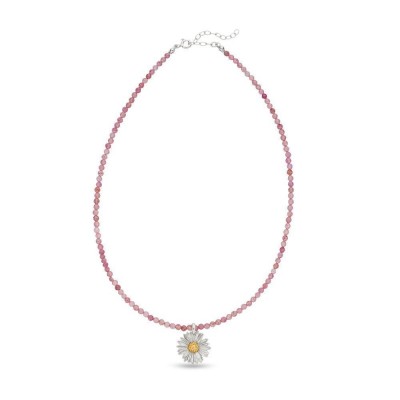 Daisy Field Daisy Pendant  layer, 24K Gold and sterling silver  