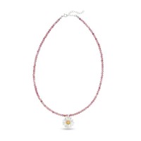 Daisy Field Daisy Pendant  layer, 24K Gold and sterling silver  