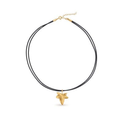 Ivy Pendant   24K Gold vermeil on sterling silver  