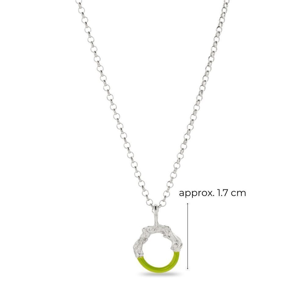 Helios Pendant mini layer, with detachable motif, Sterling silver  