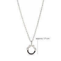 Helios Pendant mini layer, with detachable motif, Sterling silver  