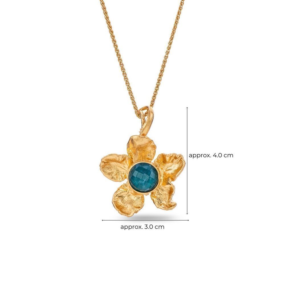 Kerasia Pendant statement,  24K Gold vermeil on sterling silver  
