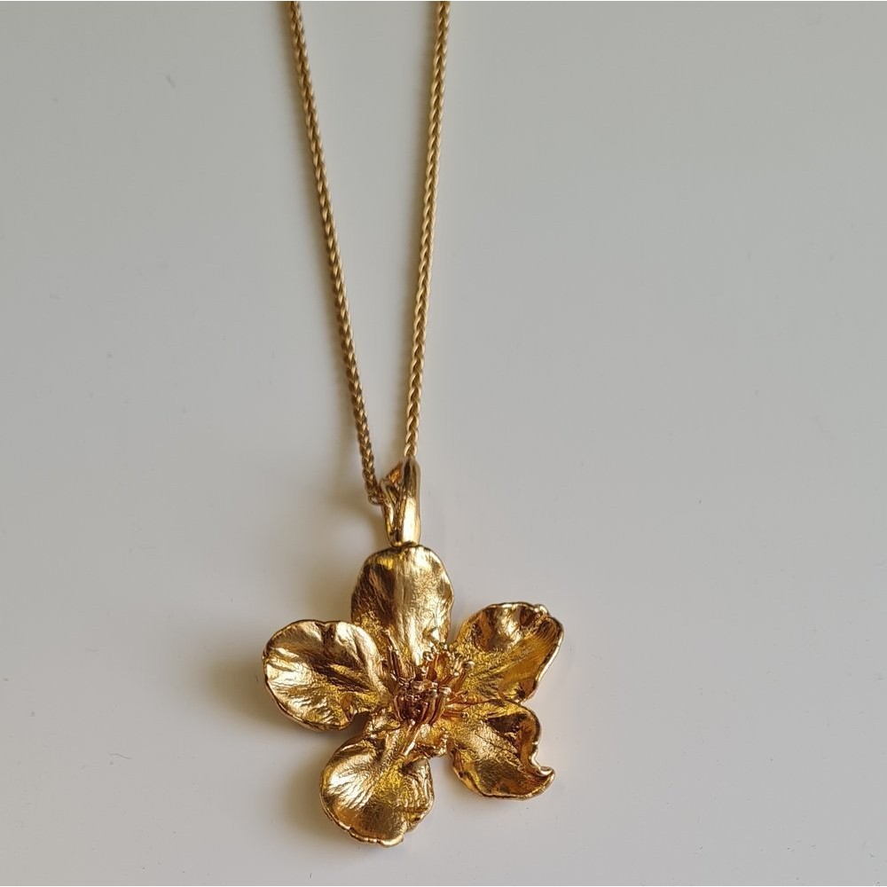 Pendant   24K Gold vermeil on sterling silver  