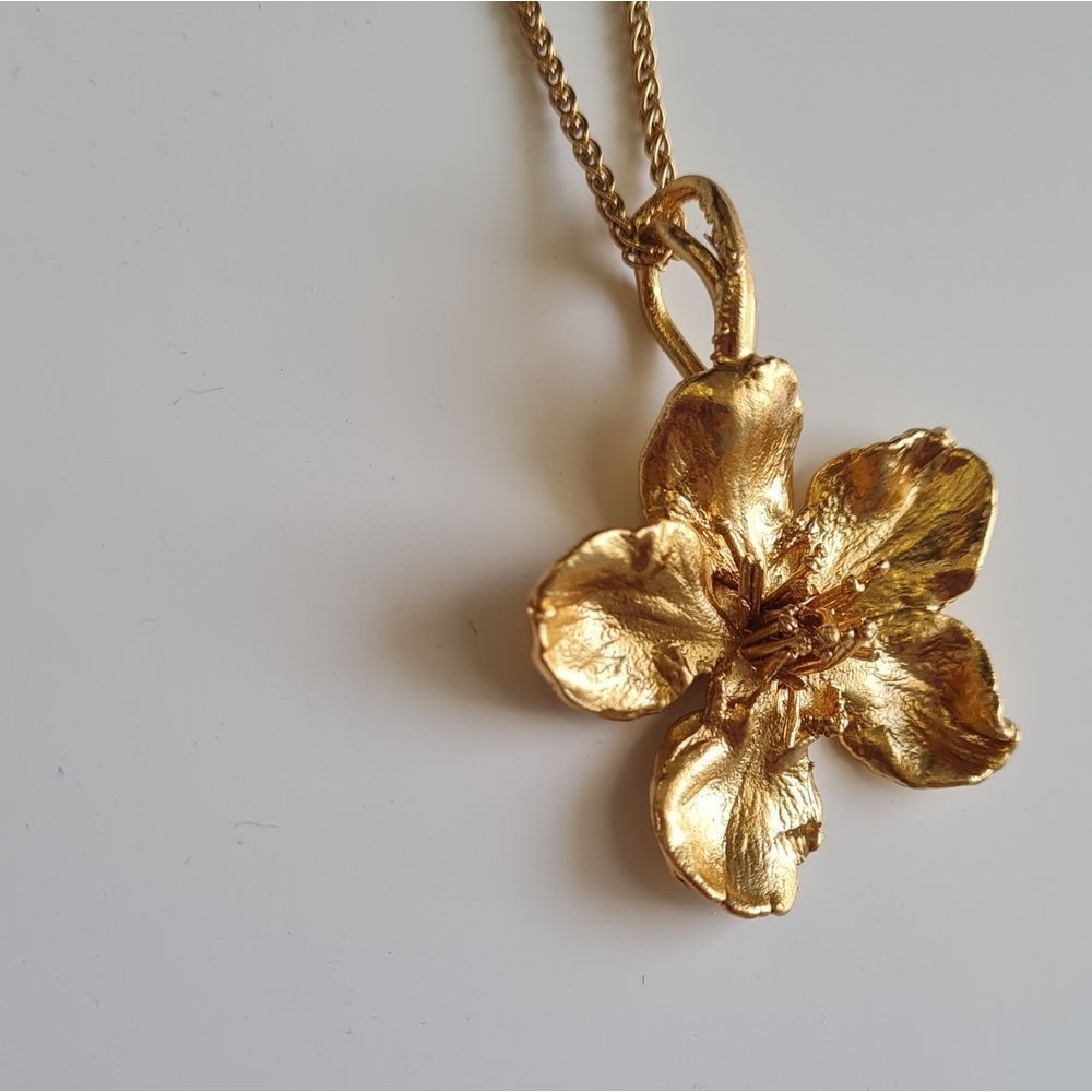 Pendant   24K Gold vermeil on sterling silver  