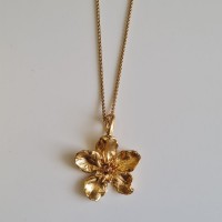 Pendant   24K Gold vermeil on sterling silver  