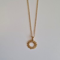 Pendant   24K Gold vermeil on sterling silver  