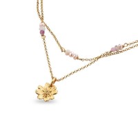 Daisy Pendant   24K Gold vermeil on sterling silver  