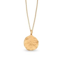 Moonlight Pendant statement, with detachable motif, 24K Gold vermeil on sterling silver  