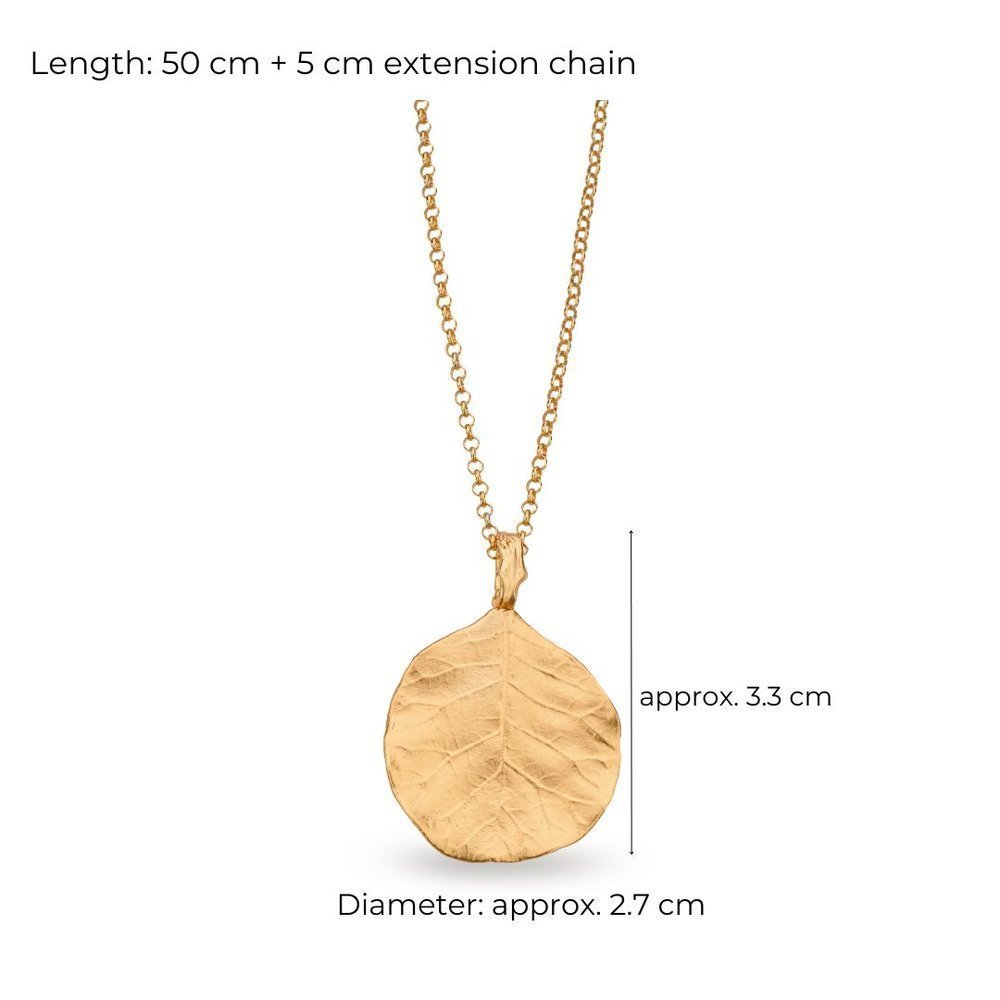 Moonlight Pendant statement, with detachable motif, 24K Gold vermeil on sterling silver  