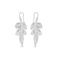 Memories Jasmine Earrings statement, drops & dangles, with hooks, Sterling silver  