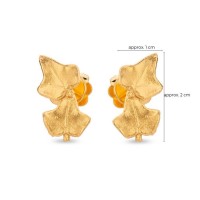 Eva Ivy Earrings  climbers, 24K Gold vermeil on sterling silver  