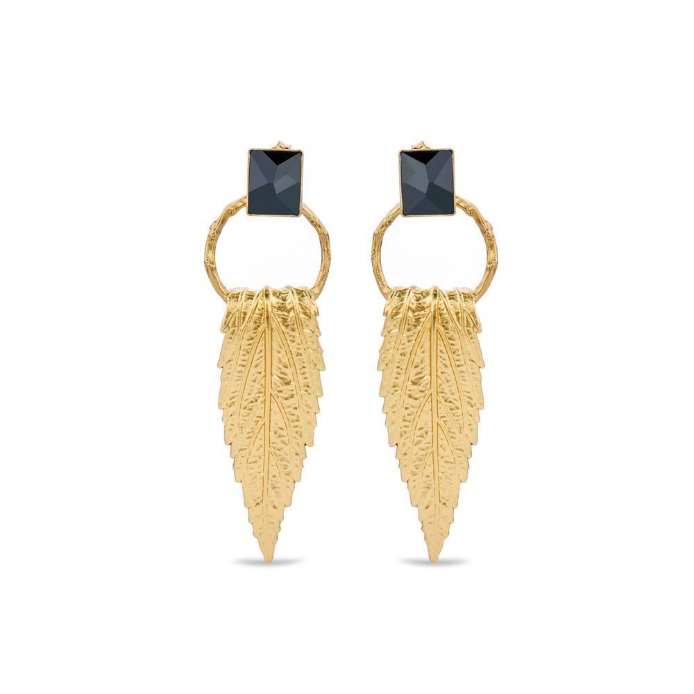 Armonia Earrings statement, drops & dangles, 24K Gold vermeil on sterling silver  