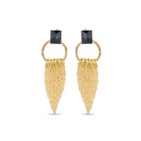 Armonia Earrings statement, drops & dangles, 24K Gold vermeil on sterling silver  