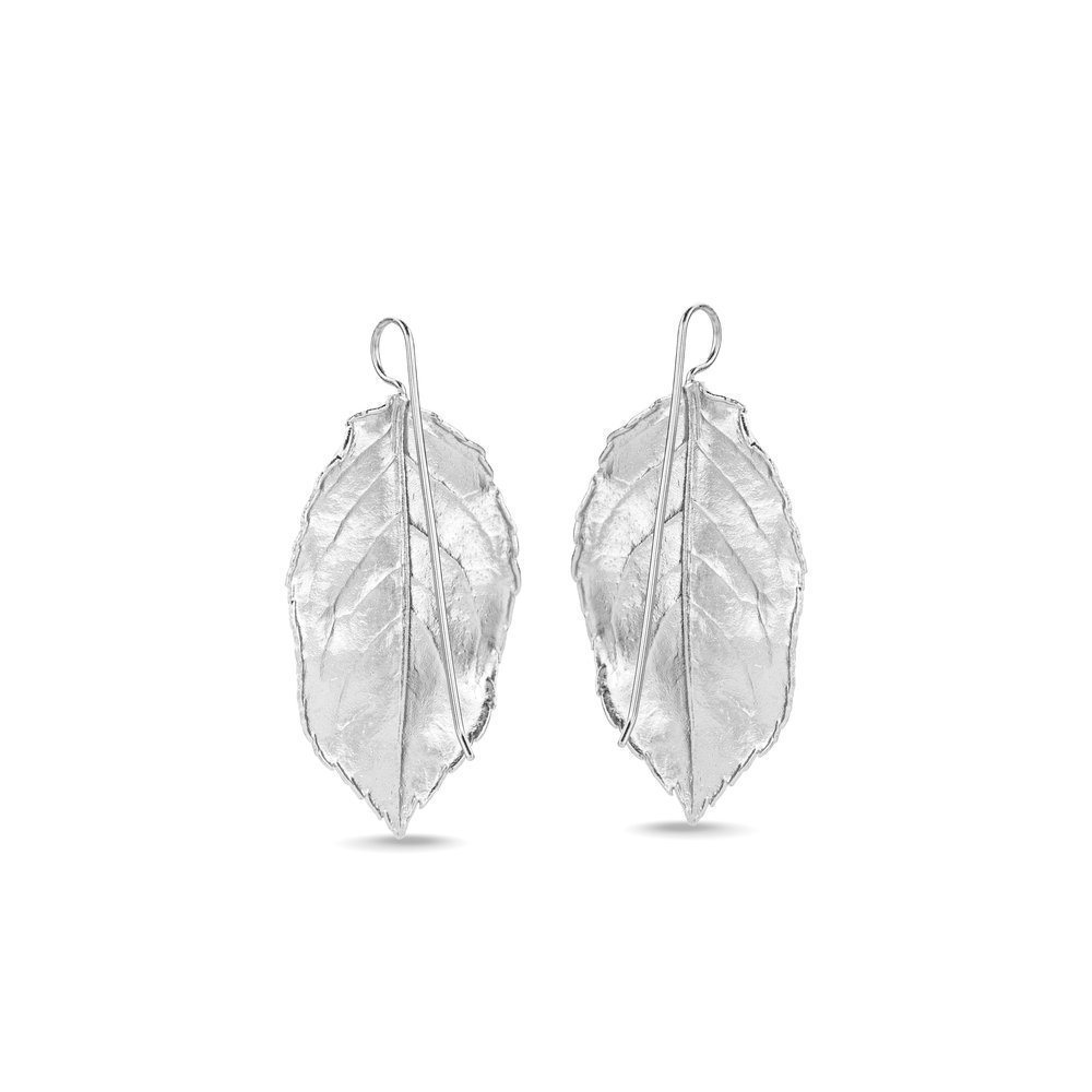 Drops Rose Earrings statement, drops & dangles, Sterling silver  