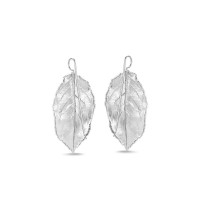 Drops Rose Earrings statement, drops & dangles, Sterling silver  
