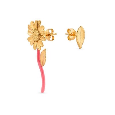Margia Daisy Earrings   24K Gold vermeil on sterling silver  