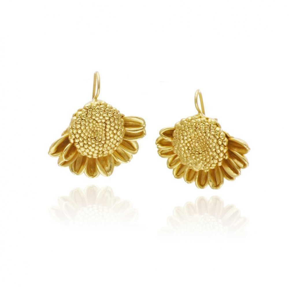 Kleopatra Chrysanthemum Earrings