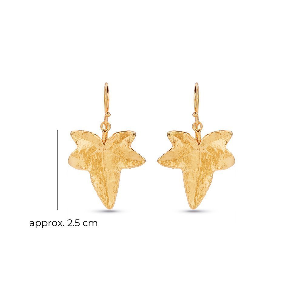 Ivy Case Ivy Earrings  drops & dangles, 24K Gold vermeil on sterling silver  