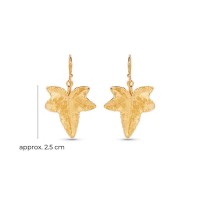 Ivy Case Ivy Earrings  drops & dangles, 24K Gold vermeil on sterling silver  