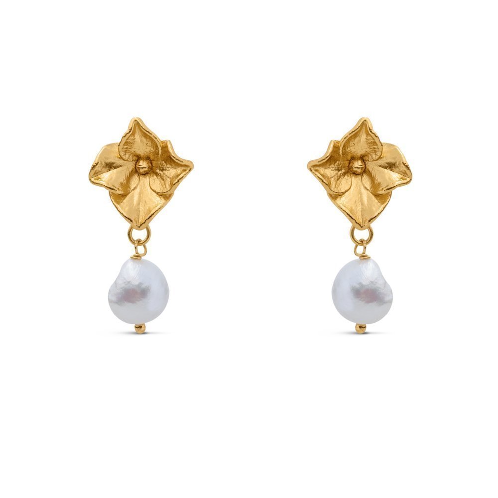 Petals Hydrangea Earrings