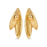 Athena Olive Earrings