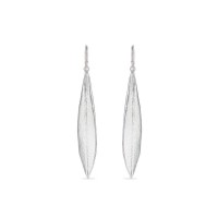 Athena Olive Earrings  drops & dangles, with hooks, Sterling silver  