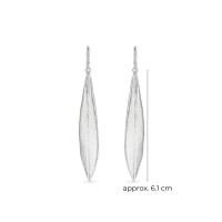 Athena Olive Earrings  drops & dangles, with hooks, Sterling silver  