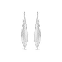 Athena Olive Earrings  drops & dangles, with steady hook, Sterling silver  