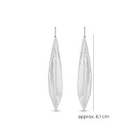 Athena Olive Earrings  drops & dangles, with steady hook, Sterling silver  