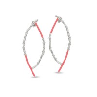 Lyria Earrings geometric, drops & dangles, statement studs, Sterling silver  