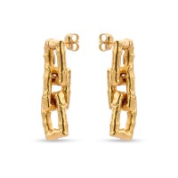 Alke Earrings geometric, statement, drops & dangles,  24K Gold vermeil on sterling silver   Alke Earrings geometric, statement, drops & dangles,  24K Gold vermeil on sterling silver