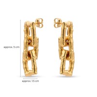 Alke Earrings geometric, statement, drops & dangles,  24K Gold vermeil on sterling silver   Alke Earrings geometric, statement, drops & dangles,  24K Gold vermeil on sterling silver