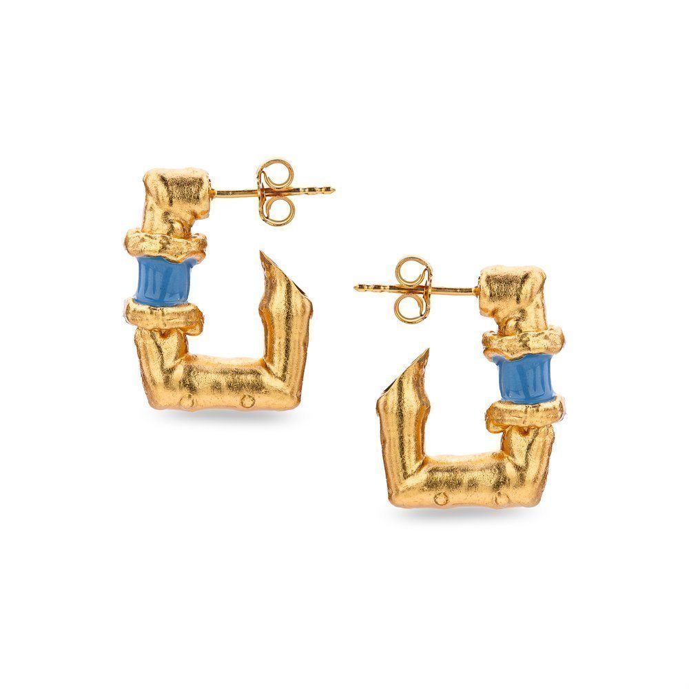 Earrings   24K Gold vermeil on sterling silver  
