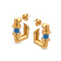 Earrings   24K Gold vermeil on sterling silver  
