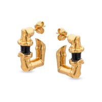 Earrings   24K Gold vermeil on sterling silver  