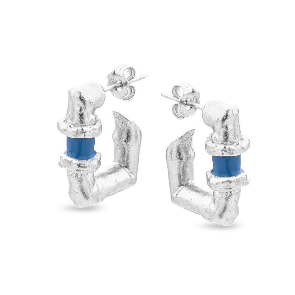 Earrings   Sterling silver  