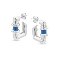 Earrings   Sterling silver  