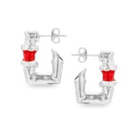 Earrings   Sterling silver  