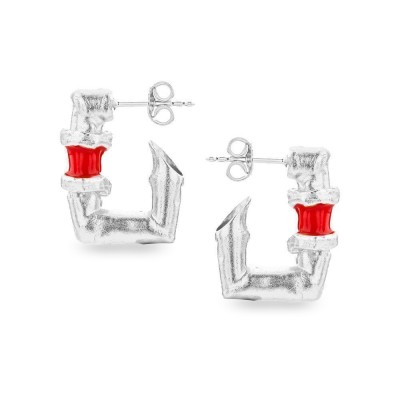 Earrings   Sterling silver  