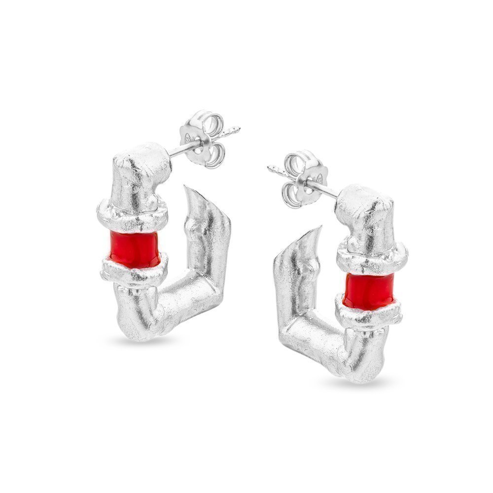 Earrings   Sterling silver  