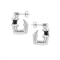 Earrings   Sterling silver  
