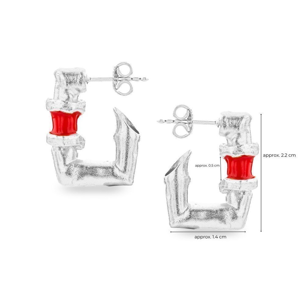 Earrings   Sterling silver  