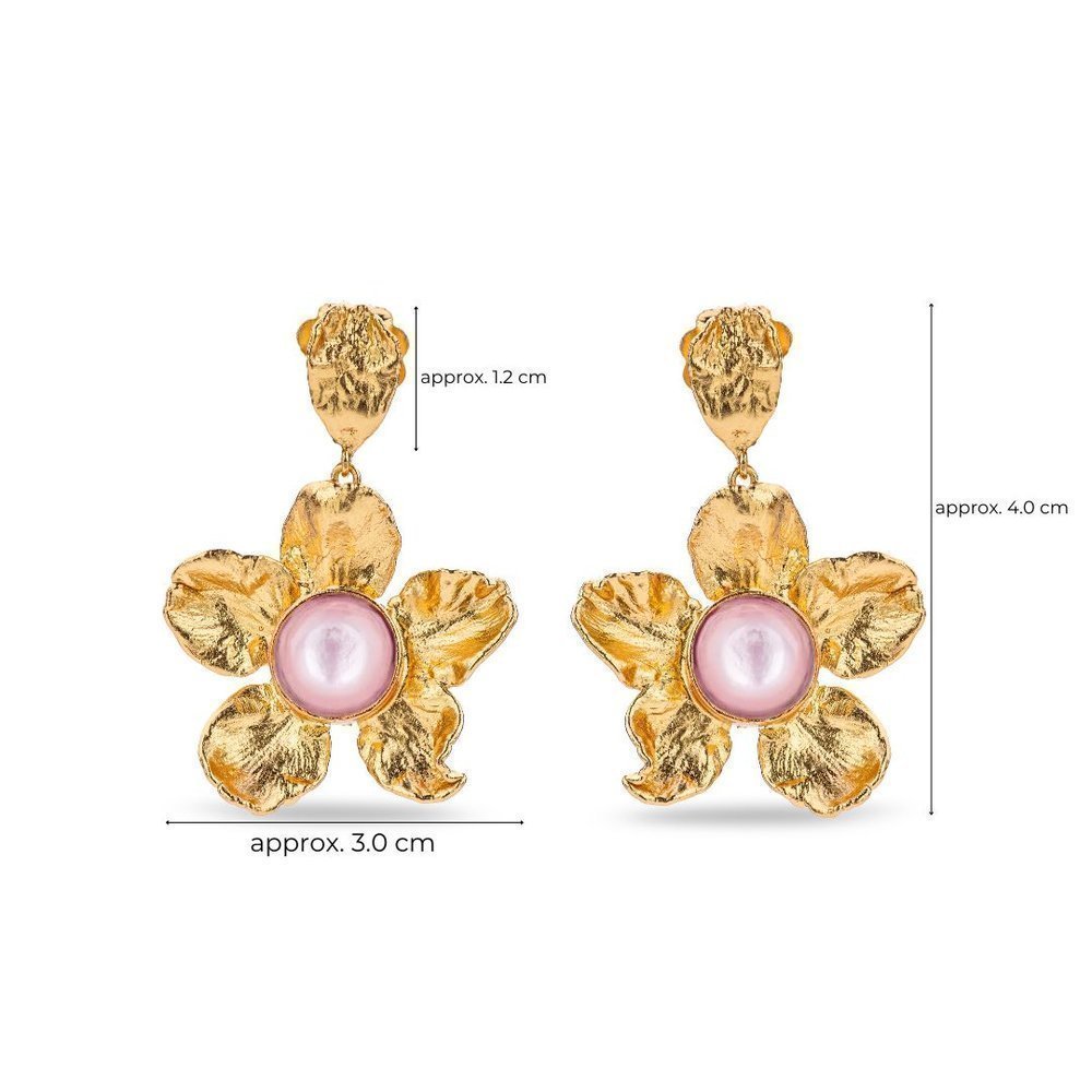 Earrings   24K Gold vermeil on sterling silver  