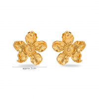 Earrings   24K Gold vermeil on sterling silver  