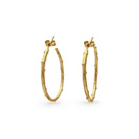 Ino Earrings  branch,  24K Gold vermeil on sterling silver  