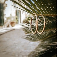 Ino Earrings  branch,  24K Gold vermeil on sterling silver  