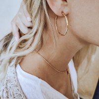 Ino Earrings  branch,  24K Gold vermeil on sterling silver  